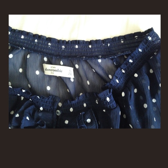 Abercrombie kids Sheer Shirt. Size XL. - Picture 5 of 6